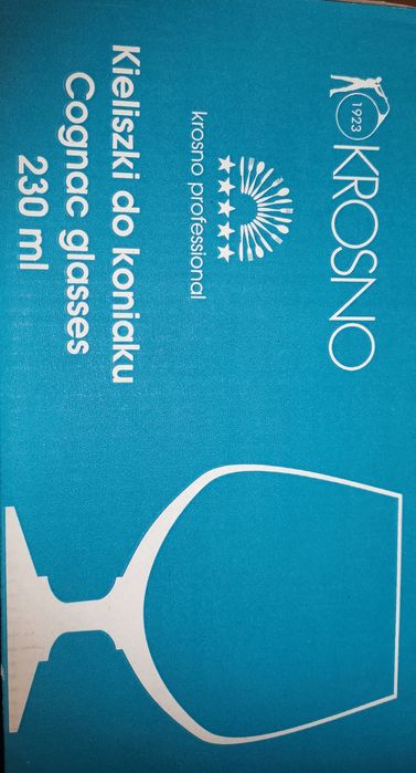 Kieliszki 5 szt 230ml