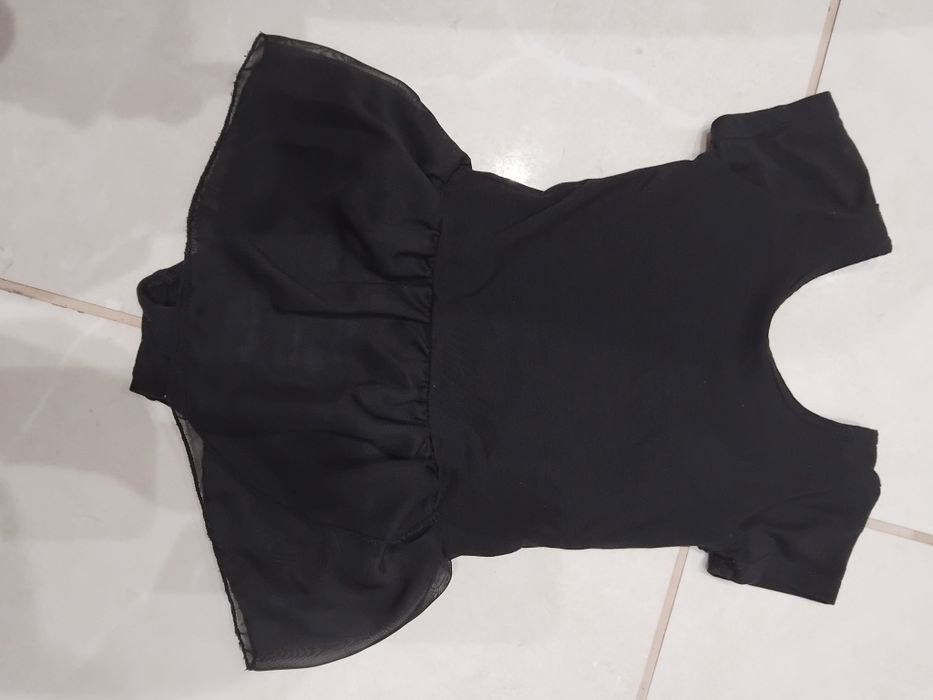 Body 92/98 czarne balerina