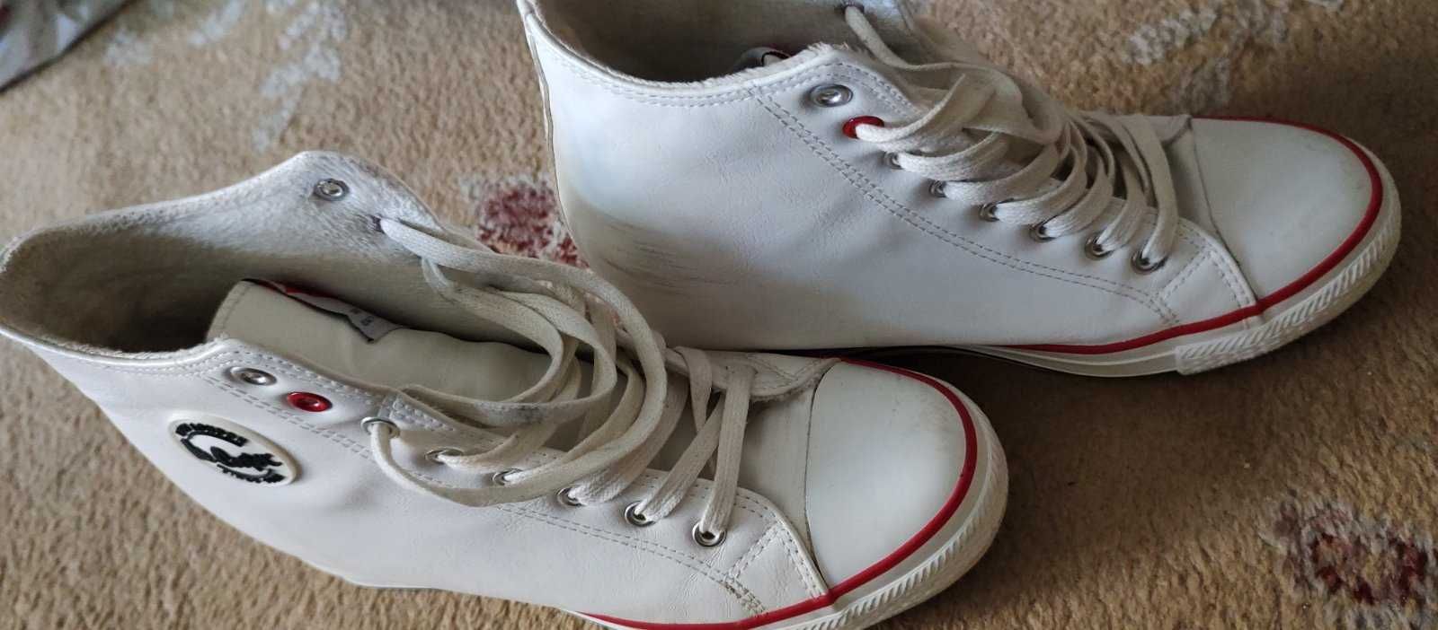 Lee Cooper Кеди жіночі високі білі