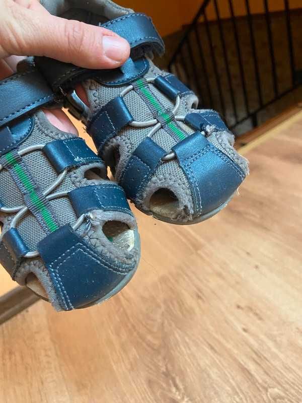 27 sandaly chlopiece na rzep wygodne miekkie