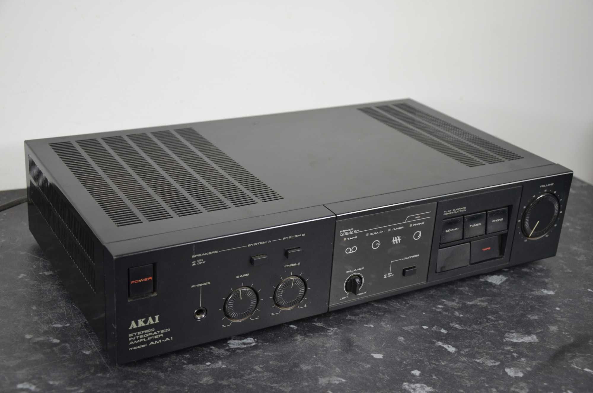 AKAI AM-A1 Solidny wzmacniacz STEREO OKAZJA Japan