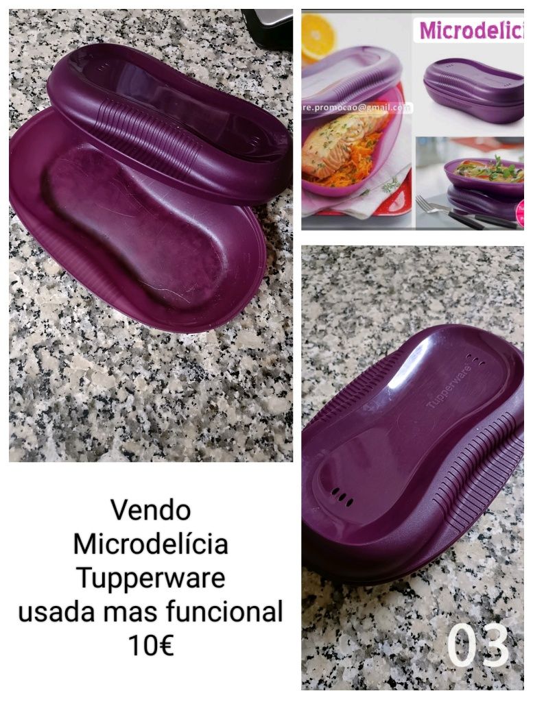 Vendo microdelícia da Tupperware