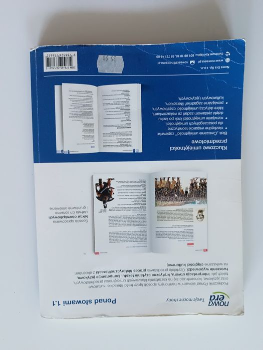 Ponad słowami 1, podręcznik do języka polskiego