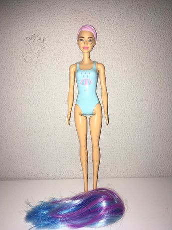Кукла Барби  Barbie color reveal Mattel 2019 с париком