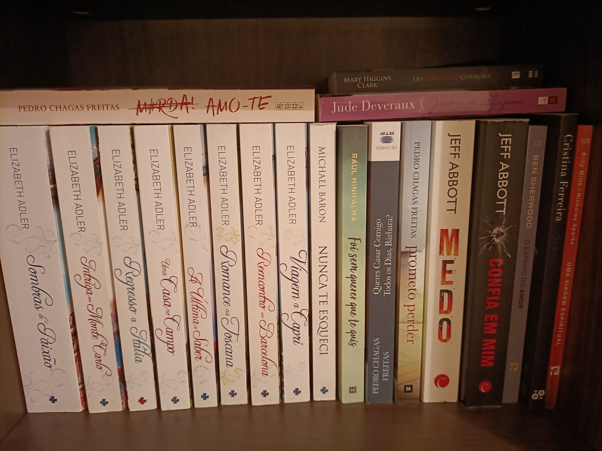 Livros de vários escritores