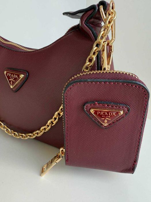Жіноча сумка Prada Re-Edition 2005 Saffiano Leather Bag Premium