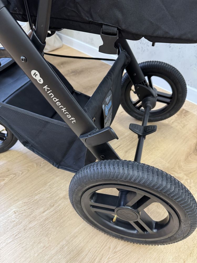 Коляска 3 в 1 Kinderkraft Moov 2 Sand Beige, Дитячий візочок