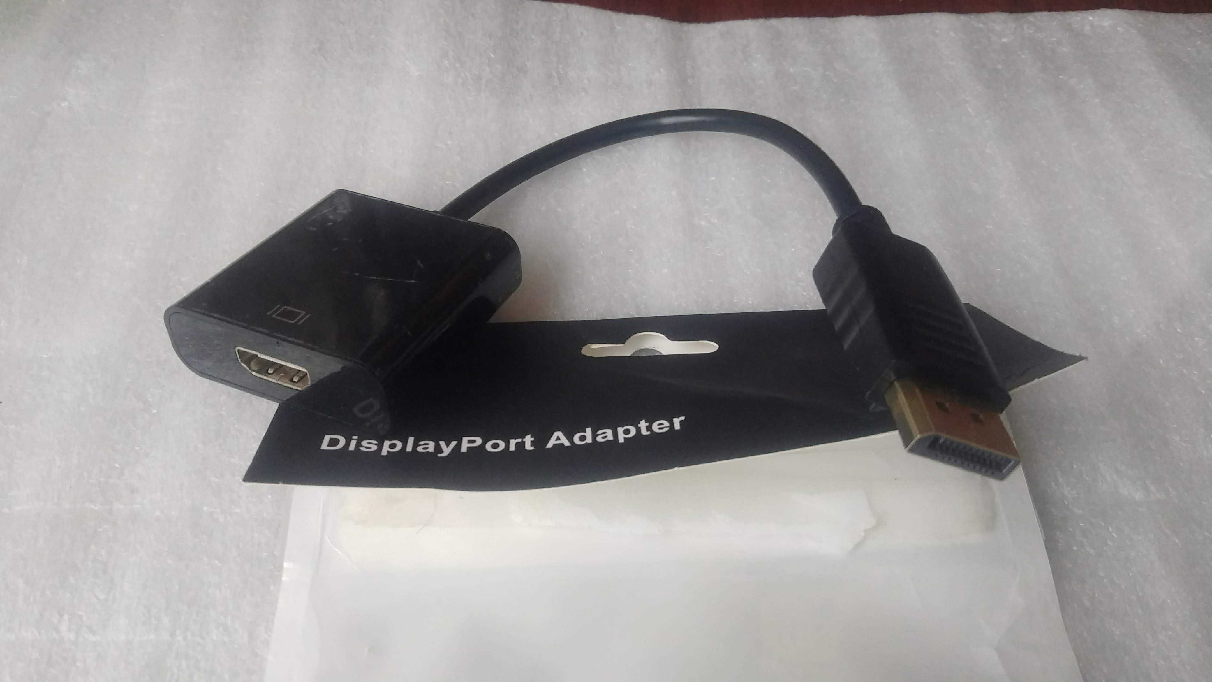 Конвертер DVI-D/HDMI/DP-VGA адаптер-перехідник для відеокарт, активний