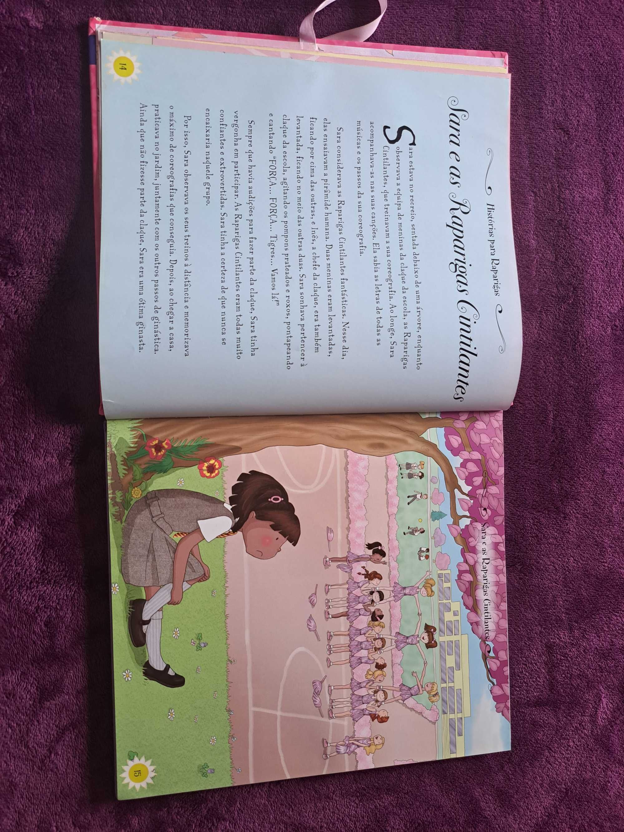 Livro infantil Histórias para raparigas
