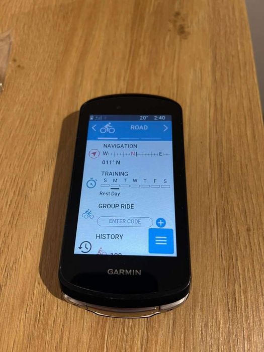 GPS Garmin Edge 1040 em ótimo estado, praticamente novo