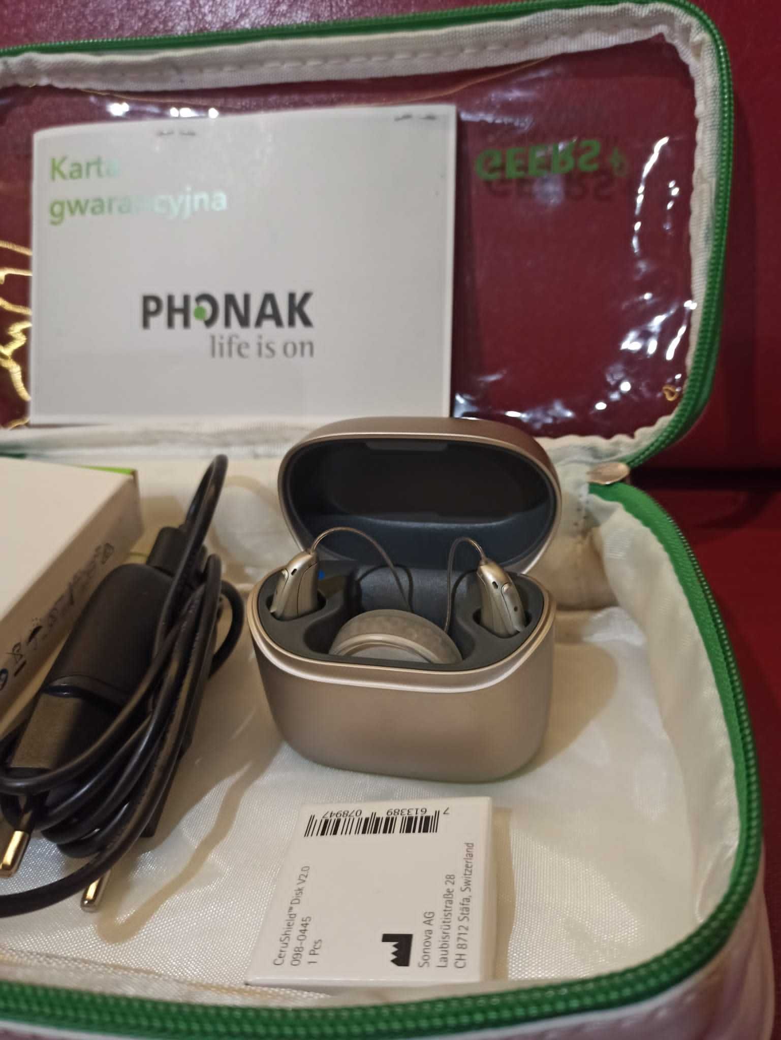 Aparat słuchowy x2 szt. Phonak Audeo L30R nowy z Gwarancją 48mc !