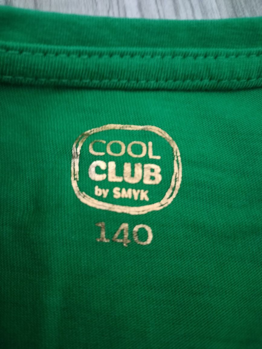 Zielony t-shirty dziewczęcy