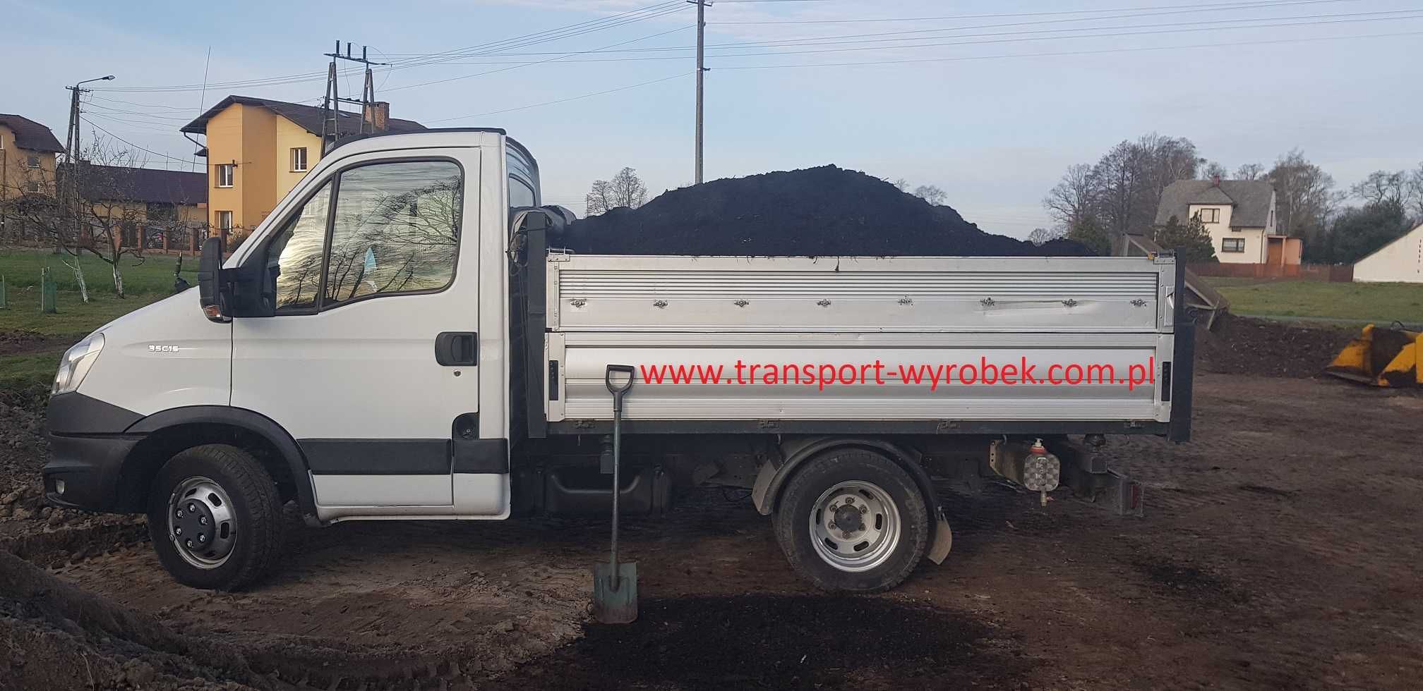 Usługi Dźwig hds transport wywóz śmieci gruzu ziemi big bag worek gruz
