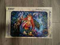Step puzzle "Fairy in the forest" Nadia Strelkina
