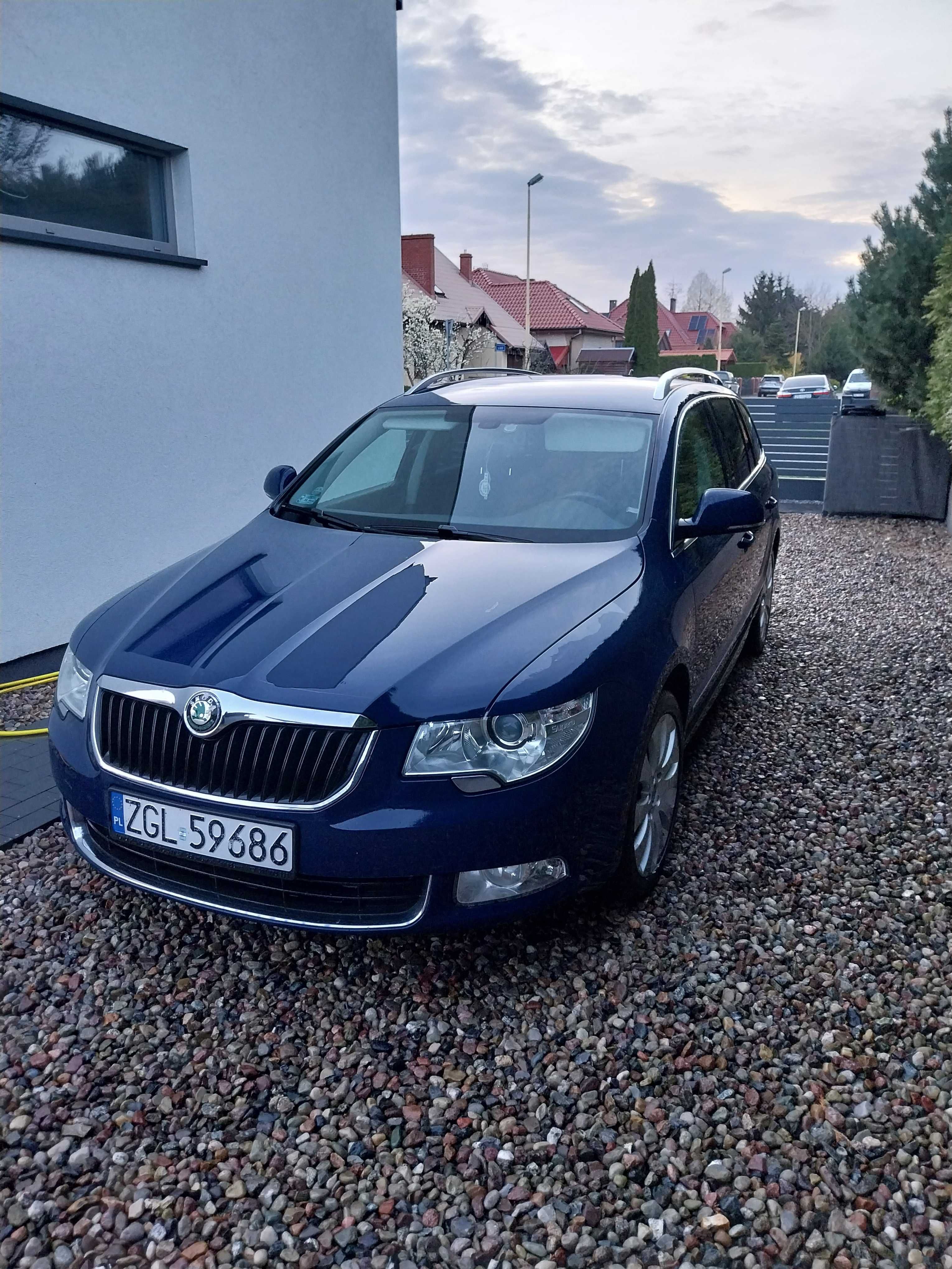 Skoda superb 2 webasto