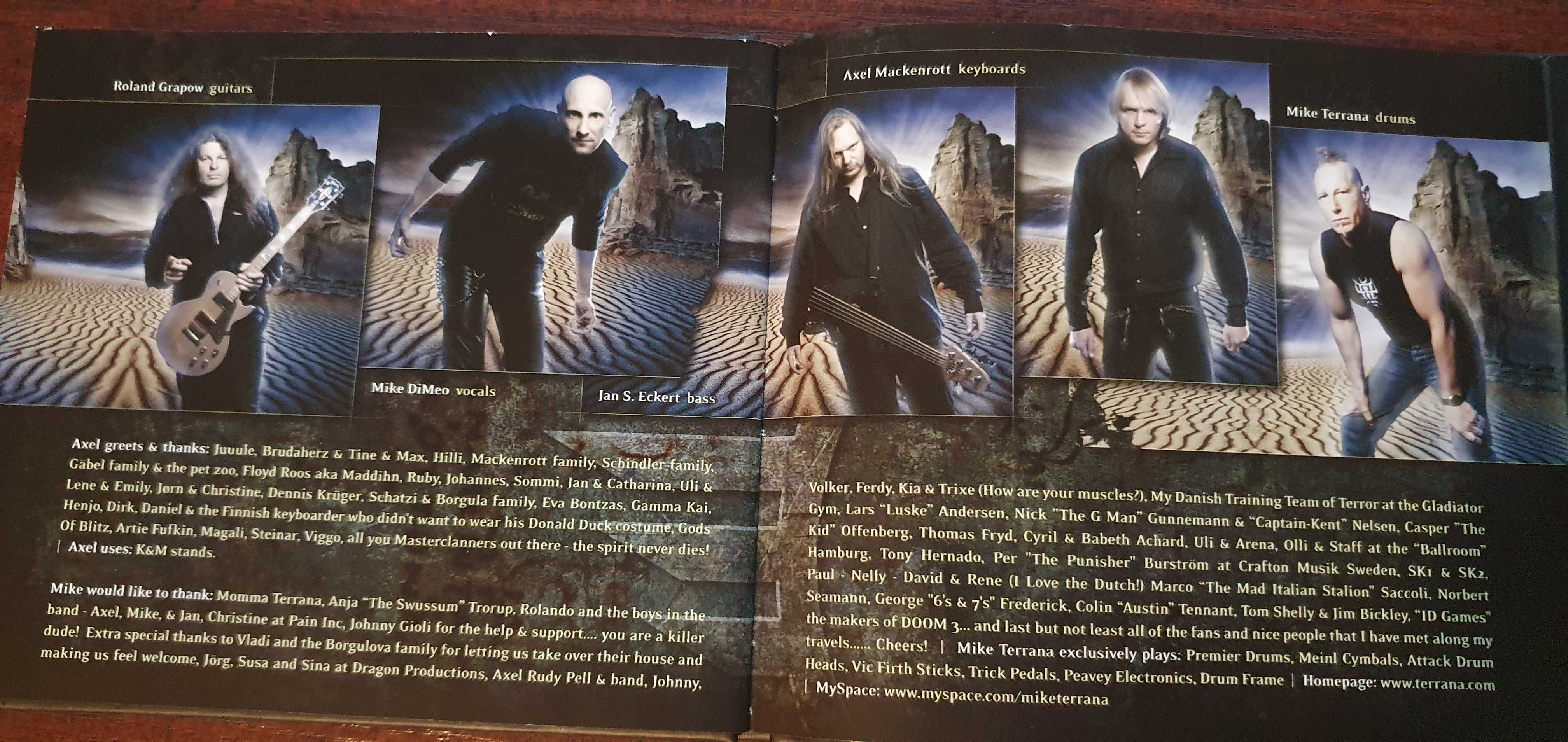 Masterplan "  MK2"   muzyka power metal z 2007r