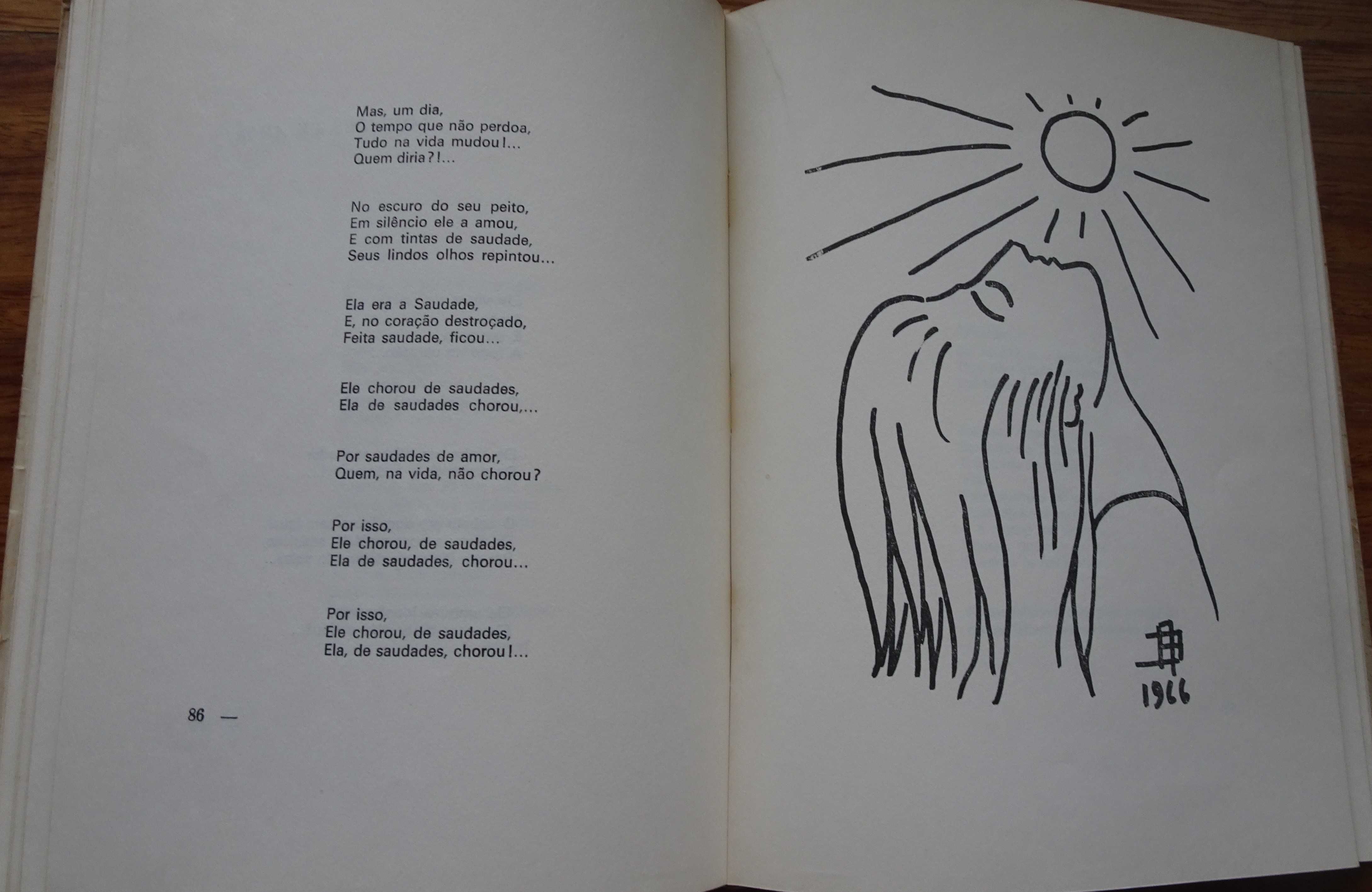 Saudades de Amor (Poesia) - 1º Edição 1966