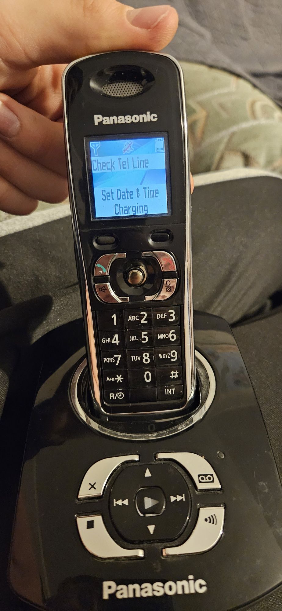 Telefon panasonic kx-tg8321e, 4 słuchawki