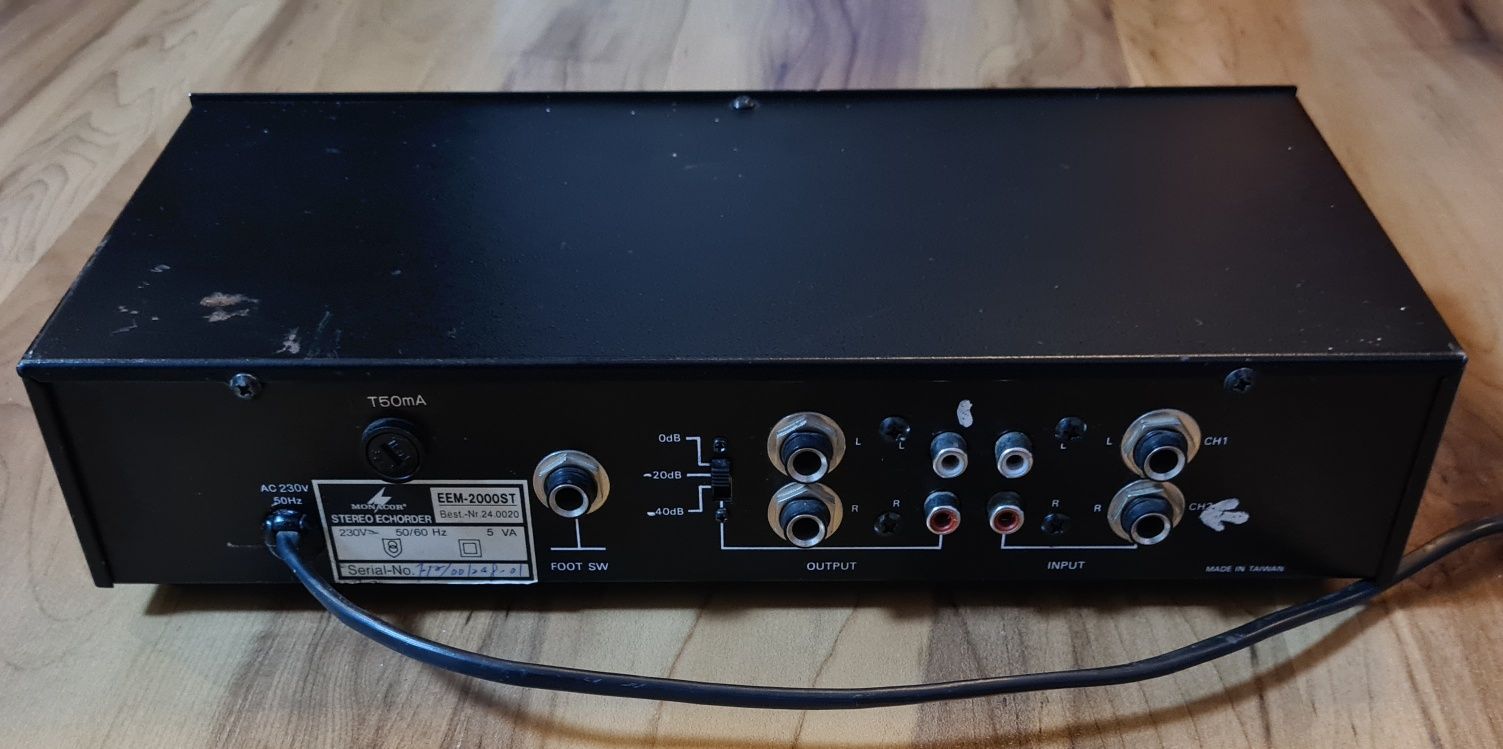 Monacor EEM-2000ST Stereo Delay Analog