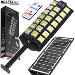 KRAFT&DELE Lampa Solarna Zewnętrzna Led Z Czujnikiem 2500w + Pilot