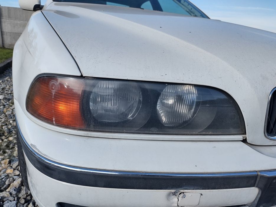 Lampy przód BMW E39 pomarańczowe kierunki przedlift LADNE