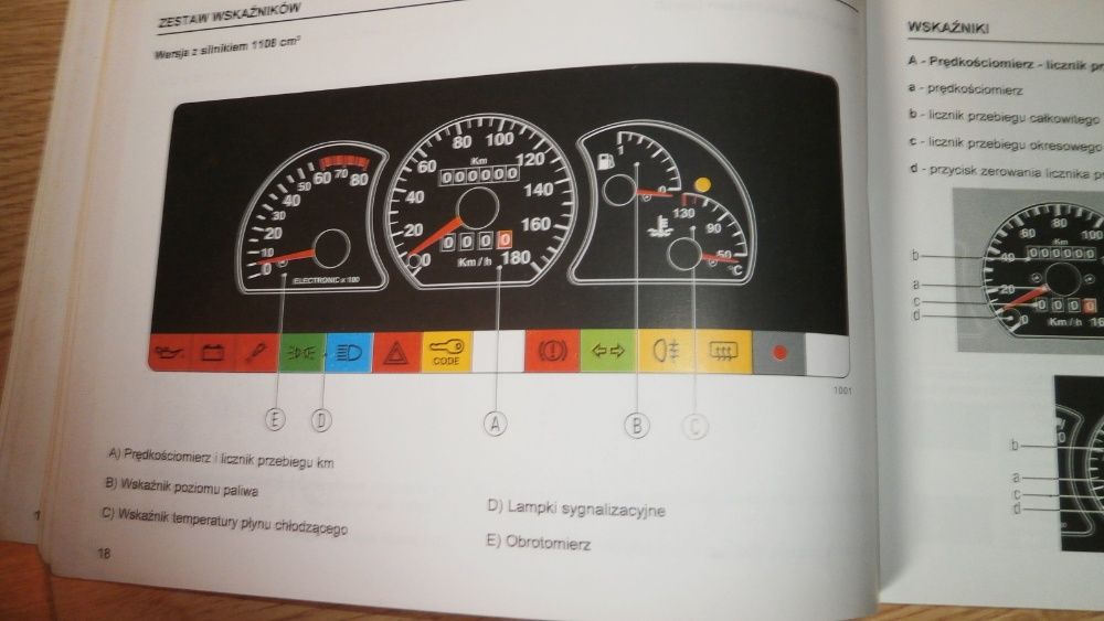 sprzedam instrukcje obsługi fiat cinqucento