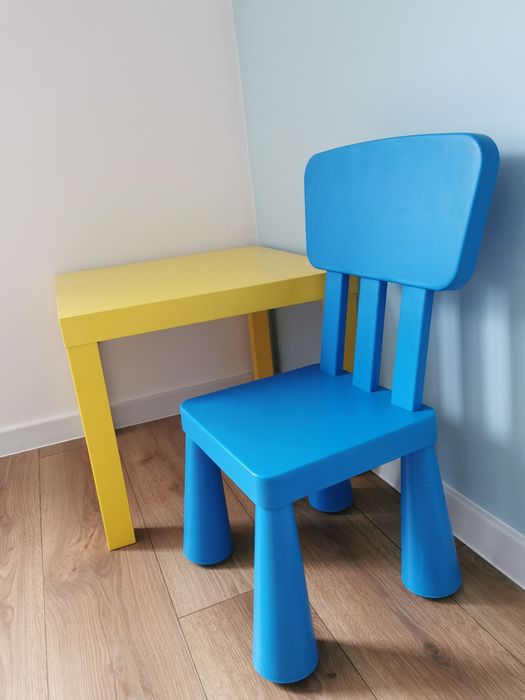 Stolik lack + krzesełko IKEA