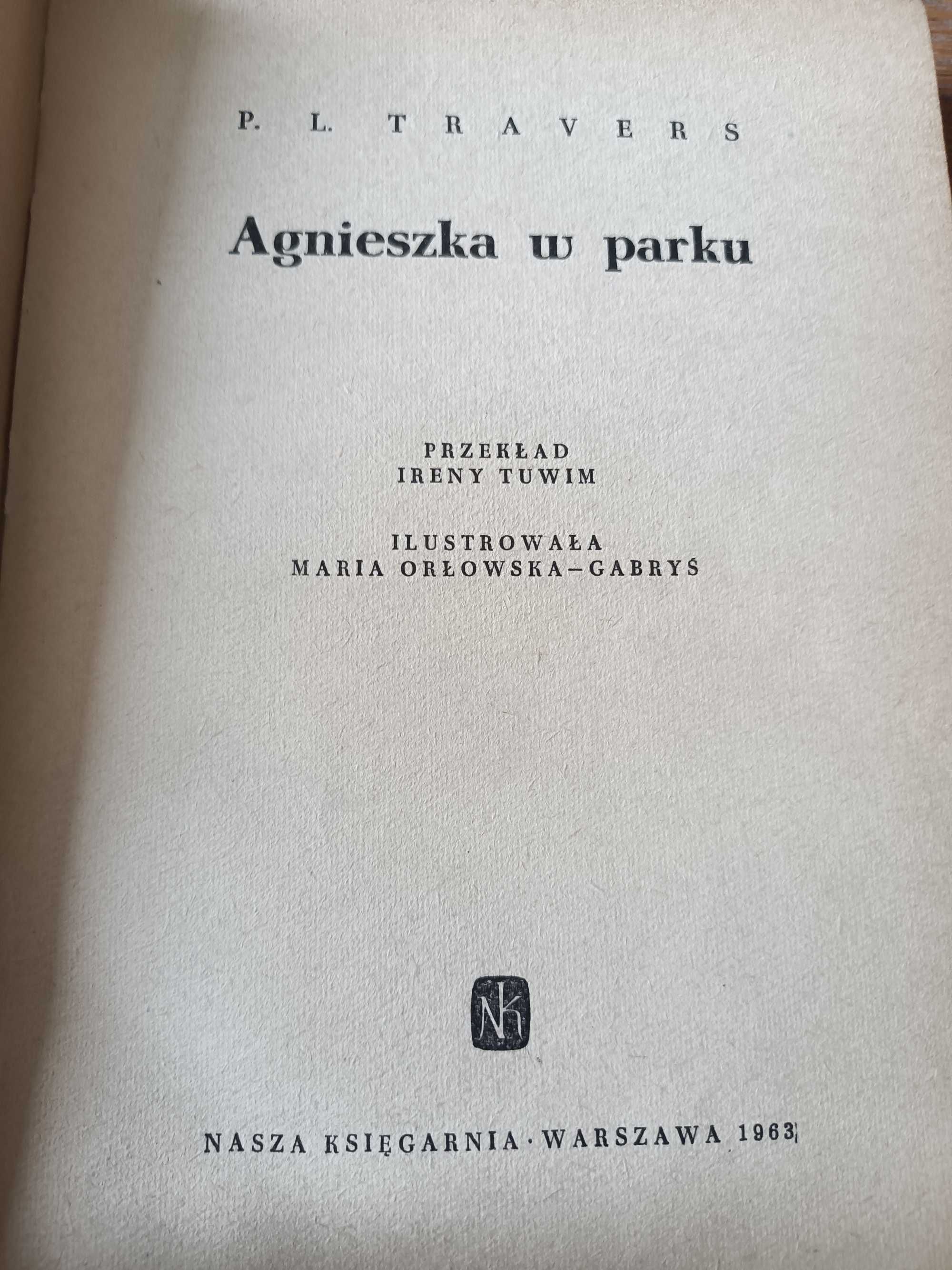 Agnieszka w parku, P. L. Travers