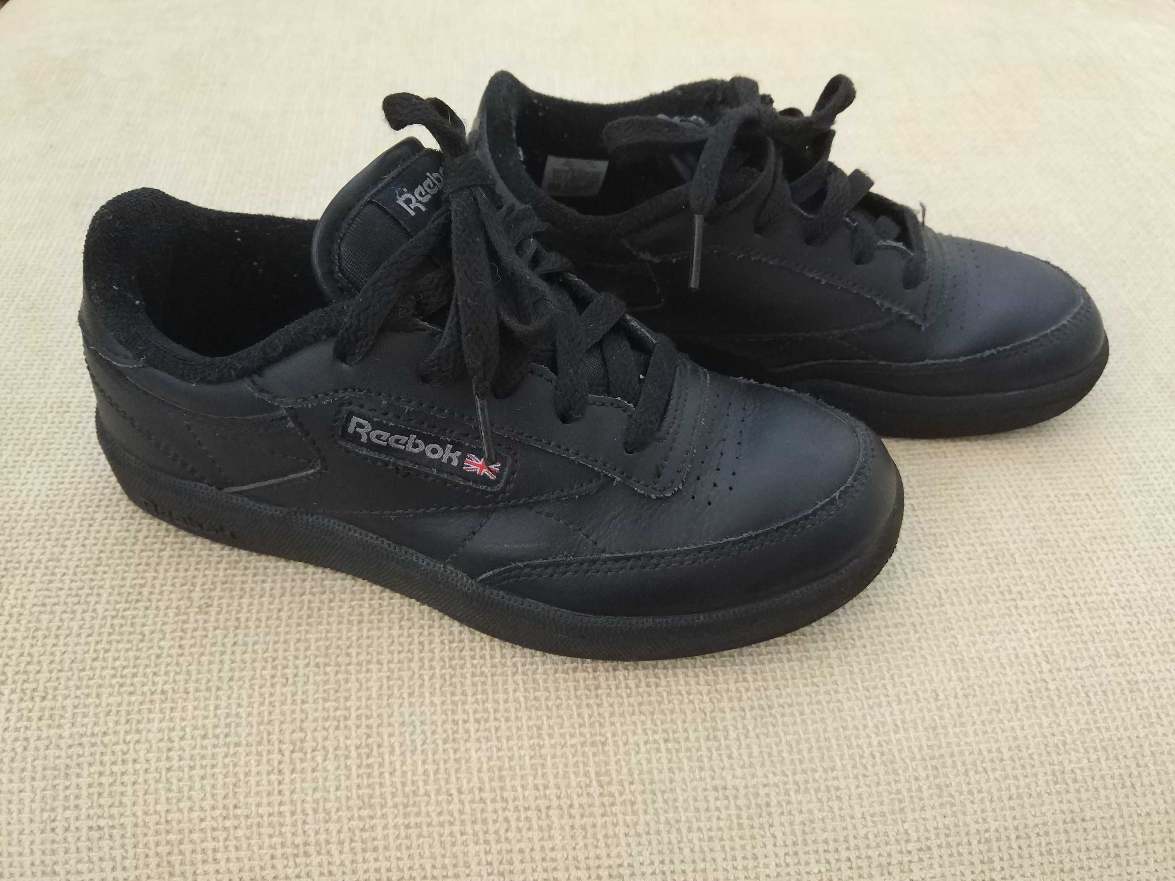 buty czarne r.32 (20,5 cm) półbuty Reebok