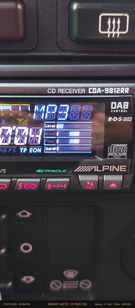 Магнітола Alpine CDA-9812 RR