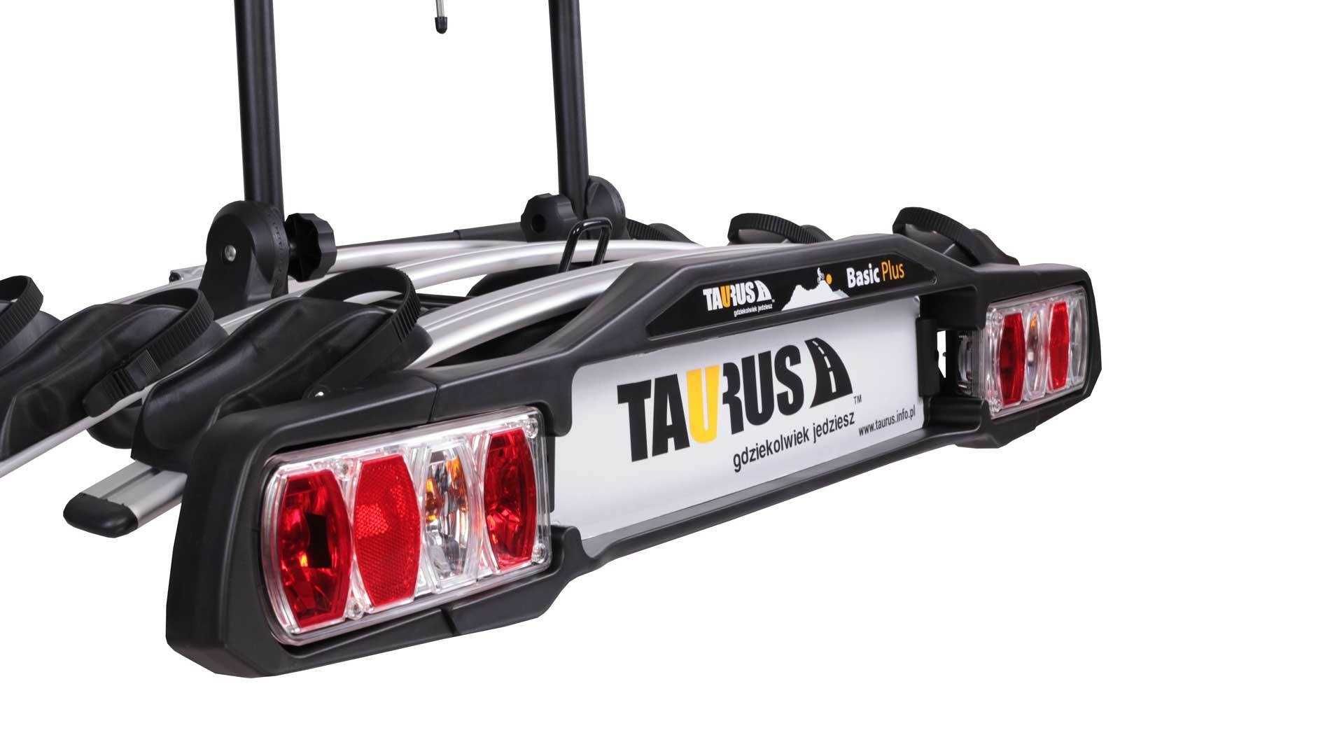 Taurus Basic Plus 3 - bagażnik na hak na 3 rowery Wysyłka-FV/Par/Gw.