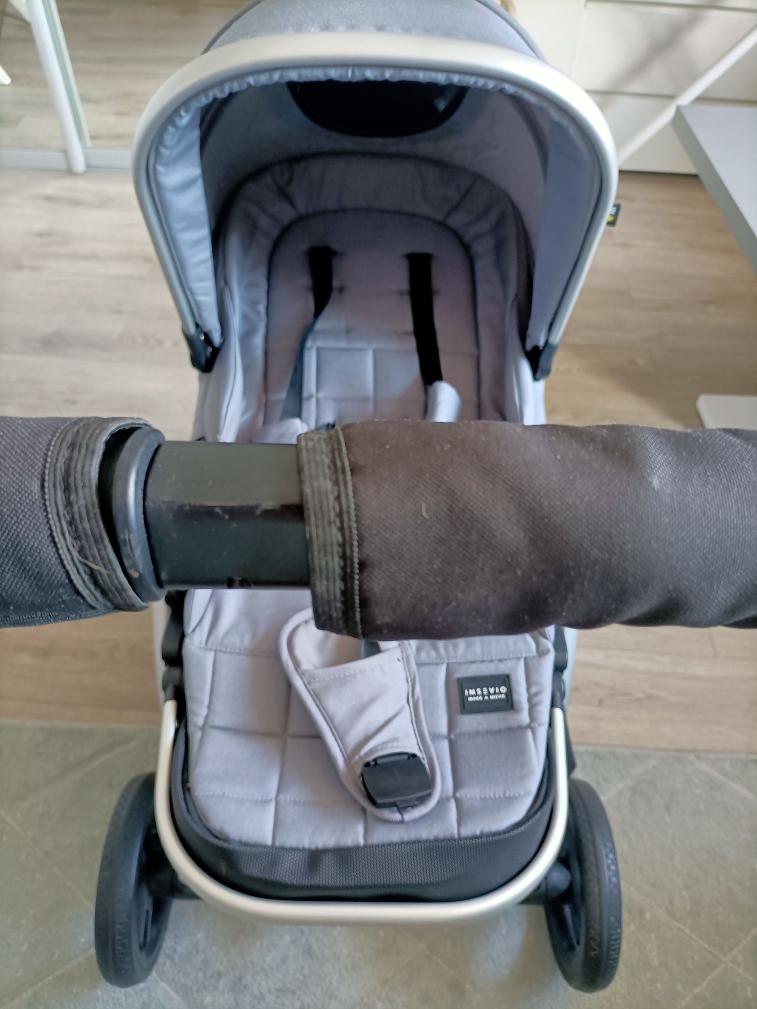 INSEVIO DOLPHIN wózek 2w 1 plus adaptery, śpiworek, zawieszka itp.