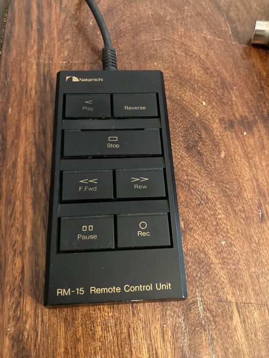Nakamichi RM 15 pilot
