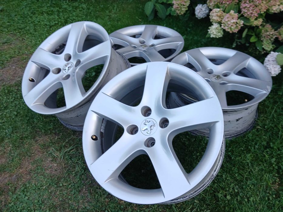 Alufelgi 17'' Peugeot 207 206 Partner 308 307 ORYGINALNE 3008 F-VAT