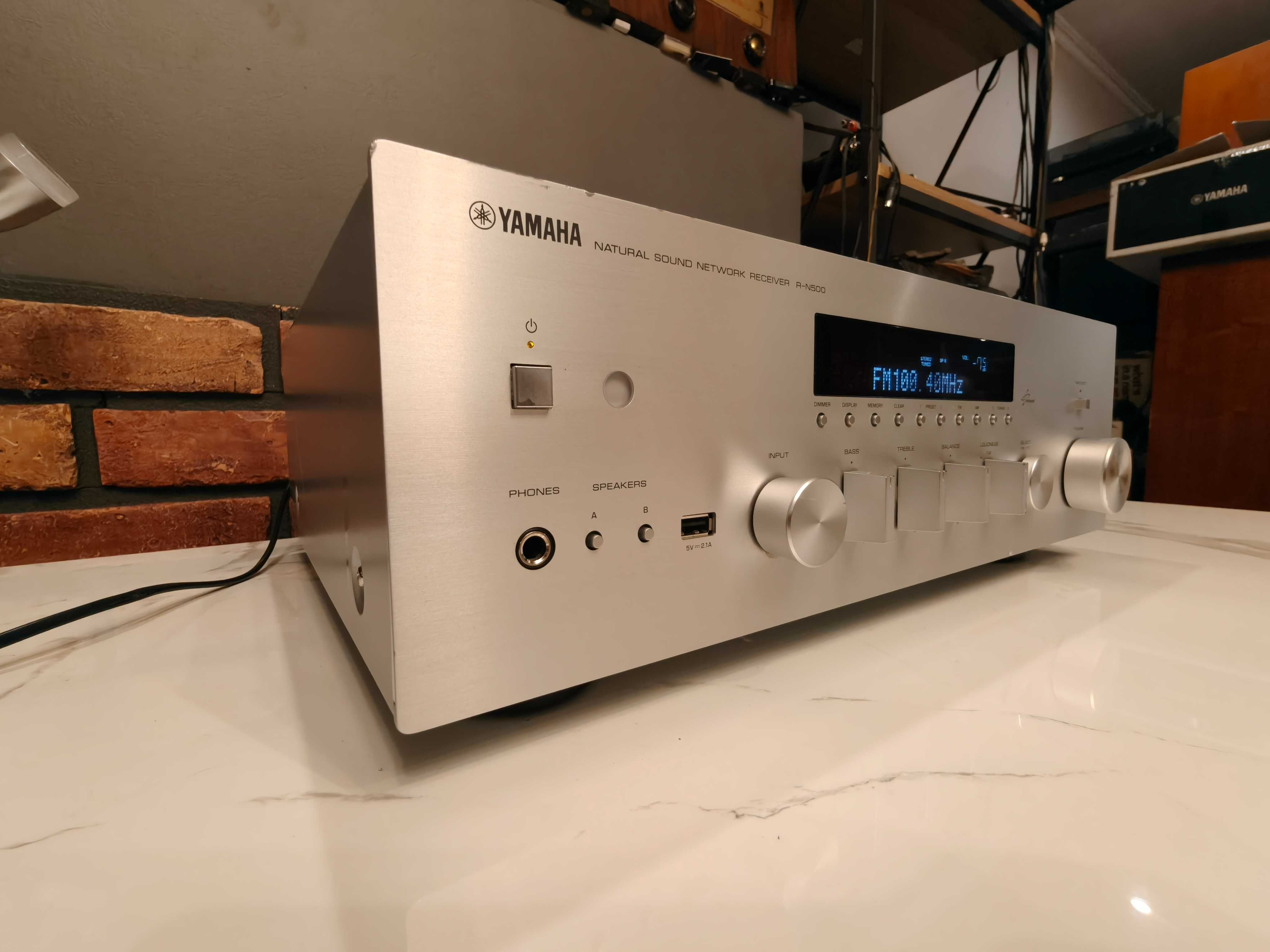 YAMAHA R N500 ! Znakomity amplituner STEREO ! OKAZJA