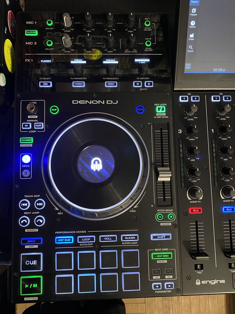Denon Prime 4, DJ контроллер all-in-one