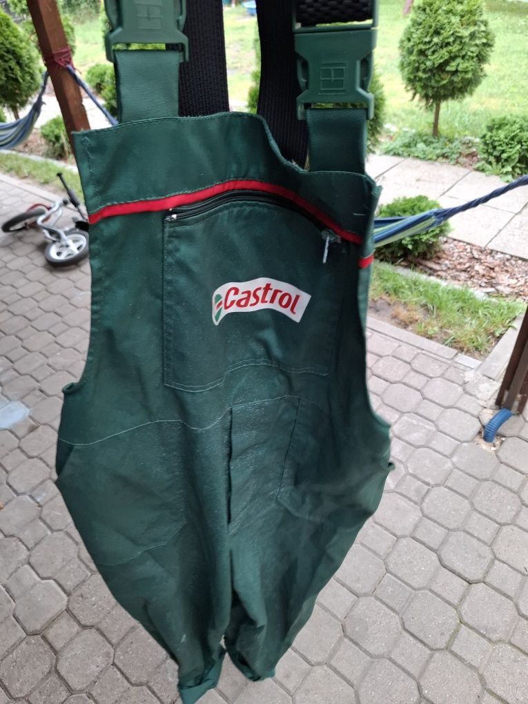Spodnie XL Castrol, bluza delphi