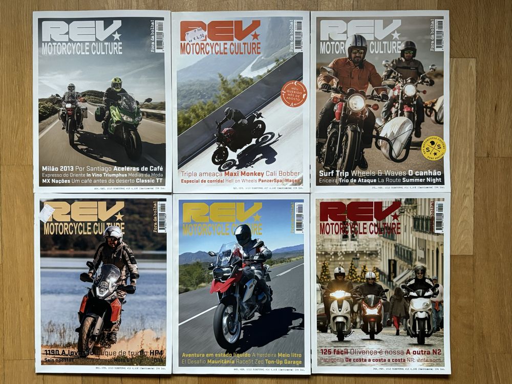 Revista REV - Coleção de 2010 a 2016