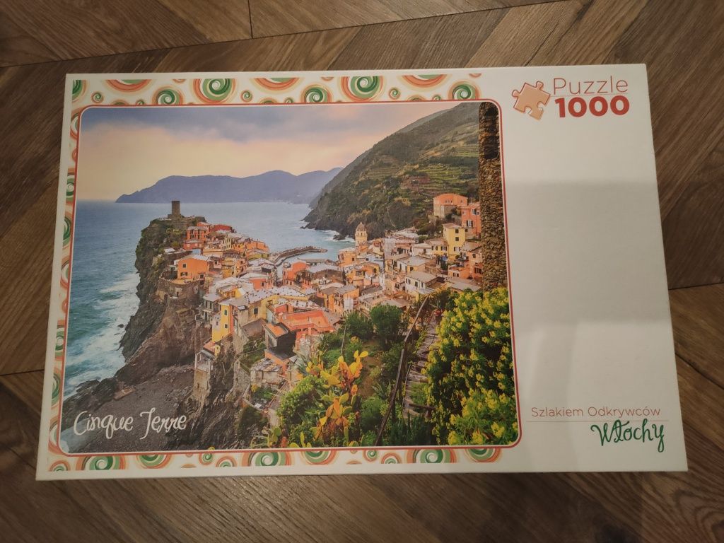 Puzzle 1000 elementów zestaw Włochy