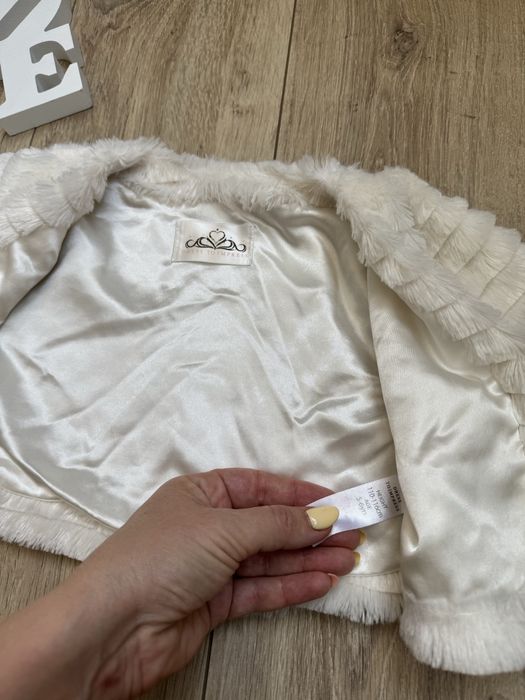 Болеро шубка біла Dress to impress