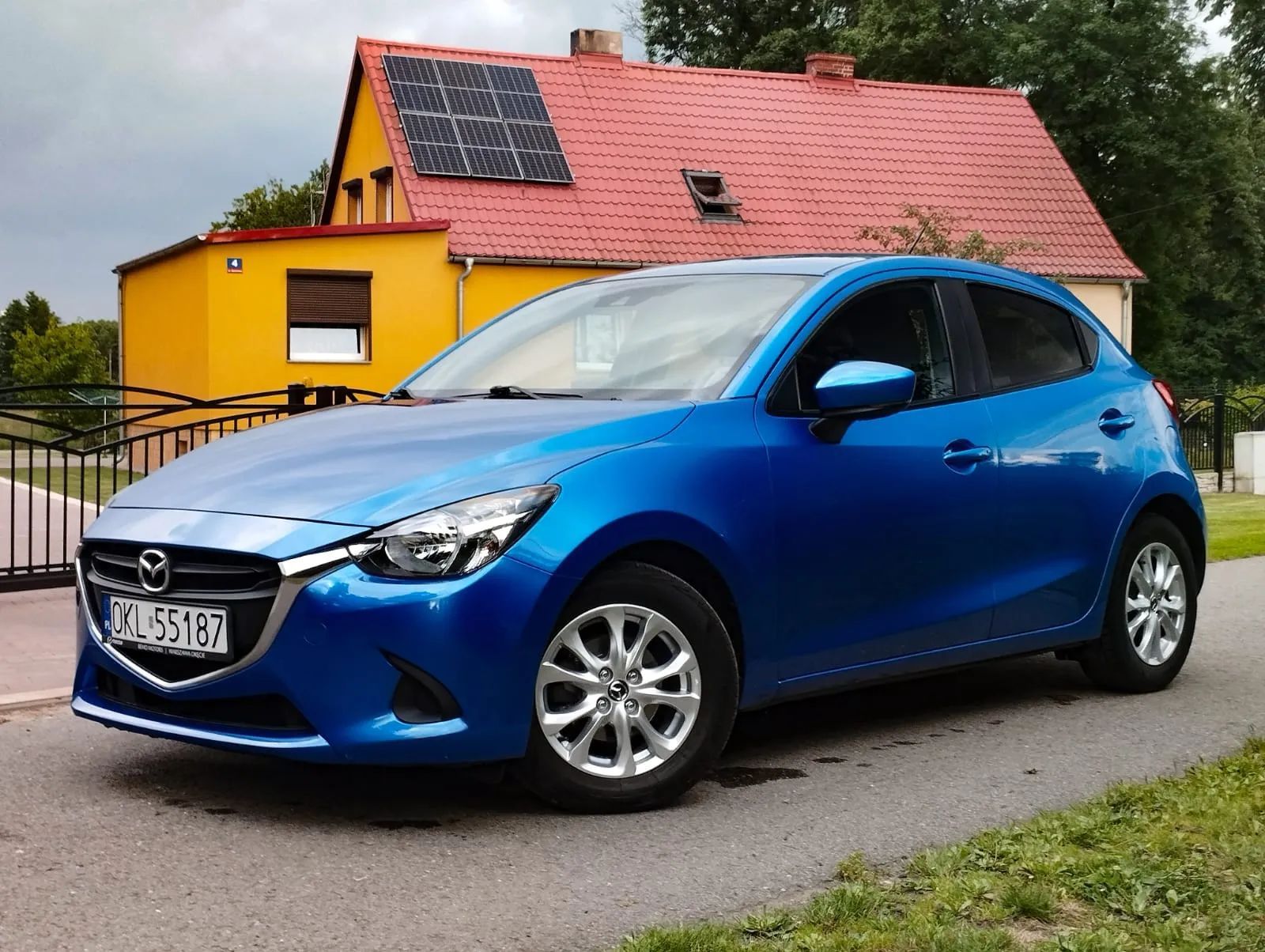 Mazda 2 Salon Polska Automat Martwe Pola Nawigacja Grzane Fotele Felgi Alu