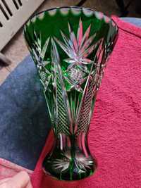 Kryształowy wazon lata 60