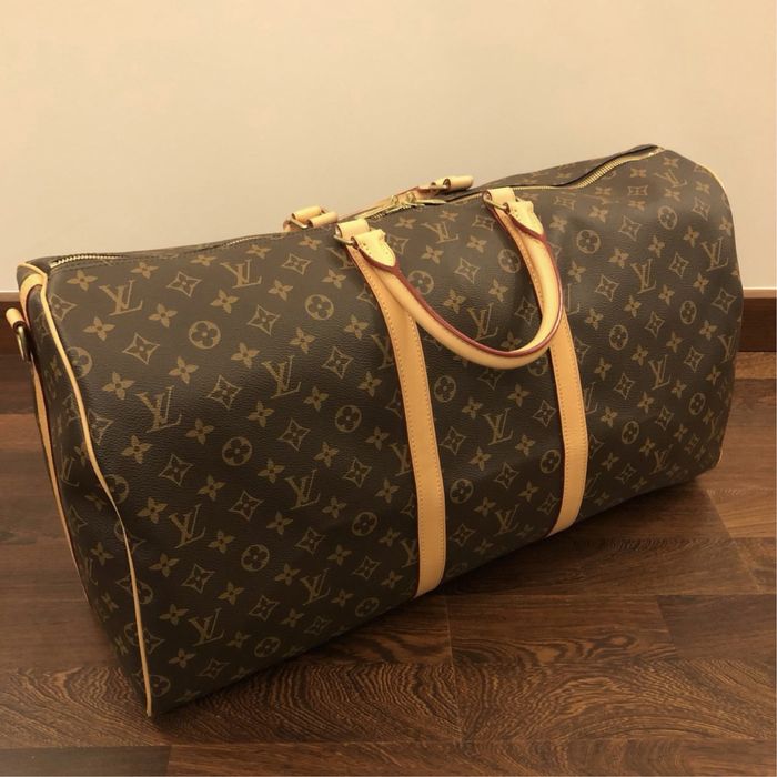 Torba podróżna Louis Vuitton Keepall Bandouliere 55 cm canvas Monogram