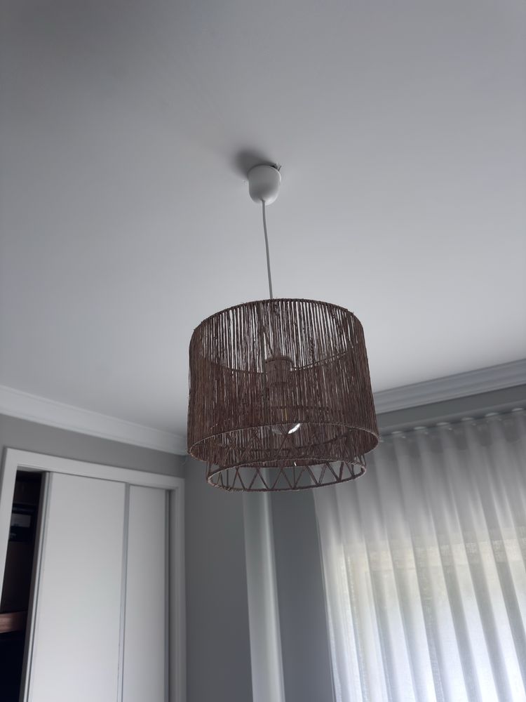 Candiero Teto com Lampada Filamento