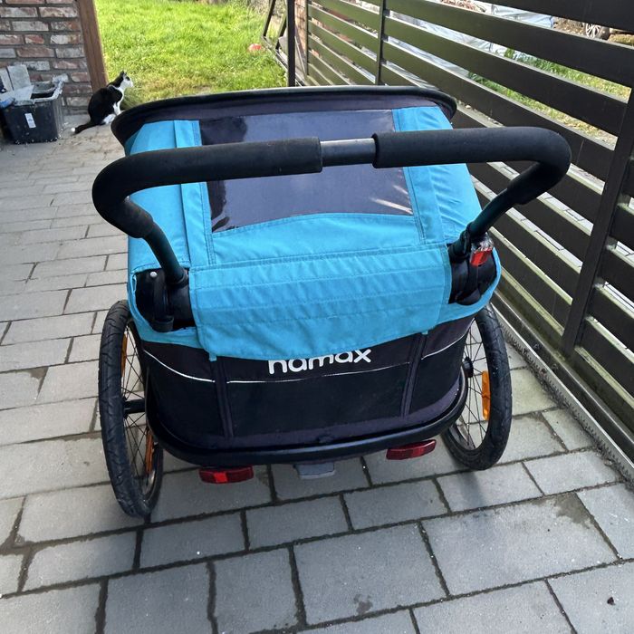 Decathlon Hamax pionieer 2 osoba przyczepka