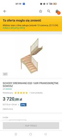 Schody wewnętrzne OKAZJA