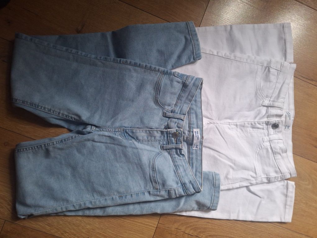 2x nowe spodnie jeansy sinsay