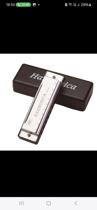 Nowa harmonijka 10 otworów  opakowanie