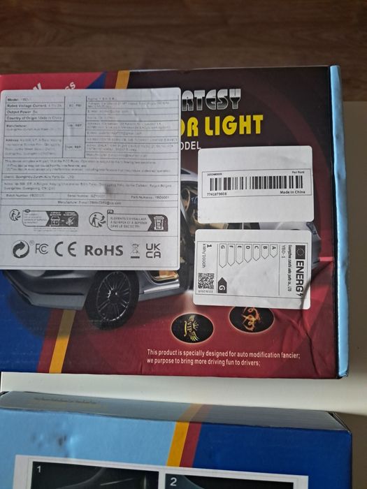 Lluzes para portas de automóvei com o símbolo fords