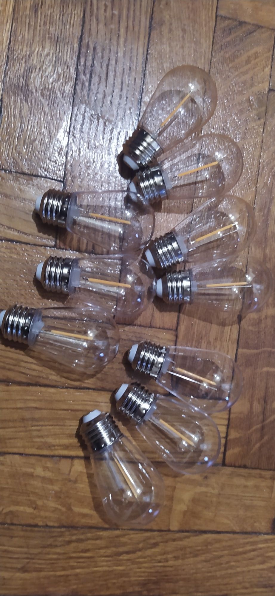Лампочки едісона філаментні Е-27 для ретро гірлянди